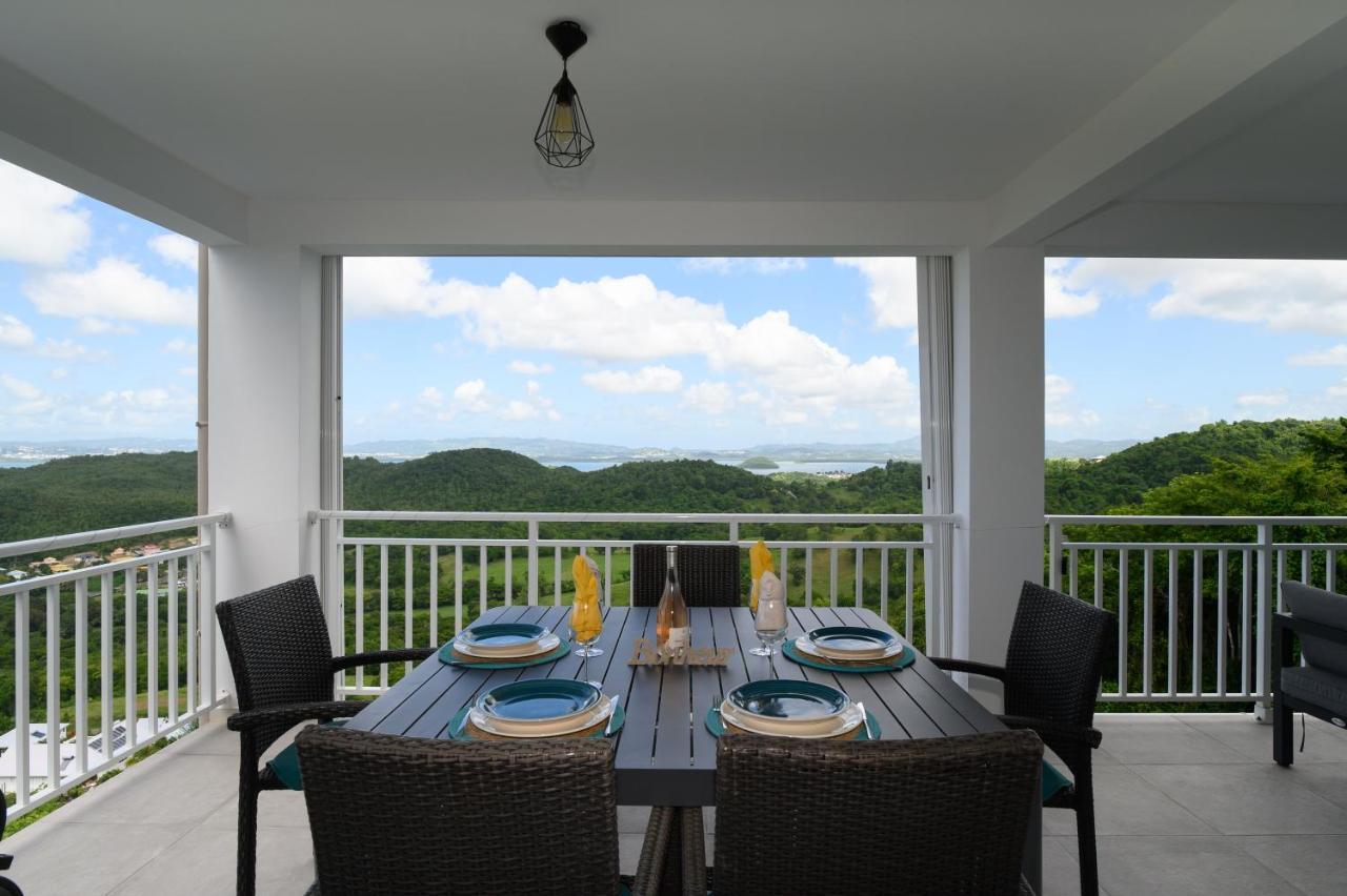 Villa Edina , Exceptionnel Aux Trois Ilets,T3 Vue Incroyable Sur Fdf Les Trois-Ilets Exterior foto